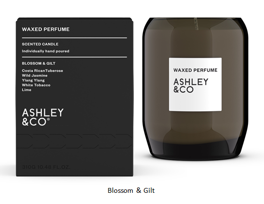 Ashley & Co Waxed Perfume Candle