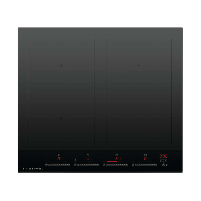 Fisher & Paykel CI604DTB4 60cm 4-Zone SmartZone Induction Cooktop
