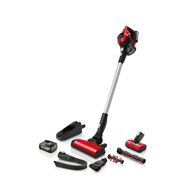 BOSCH Serie I 6 ProAnimal Unlimited Cordless Vacuum Cleaner (Red)