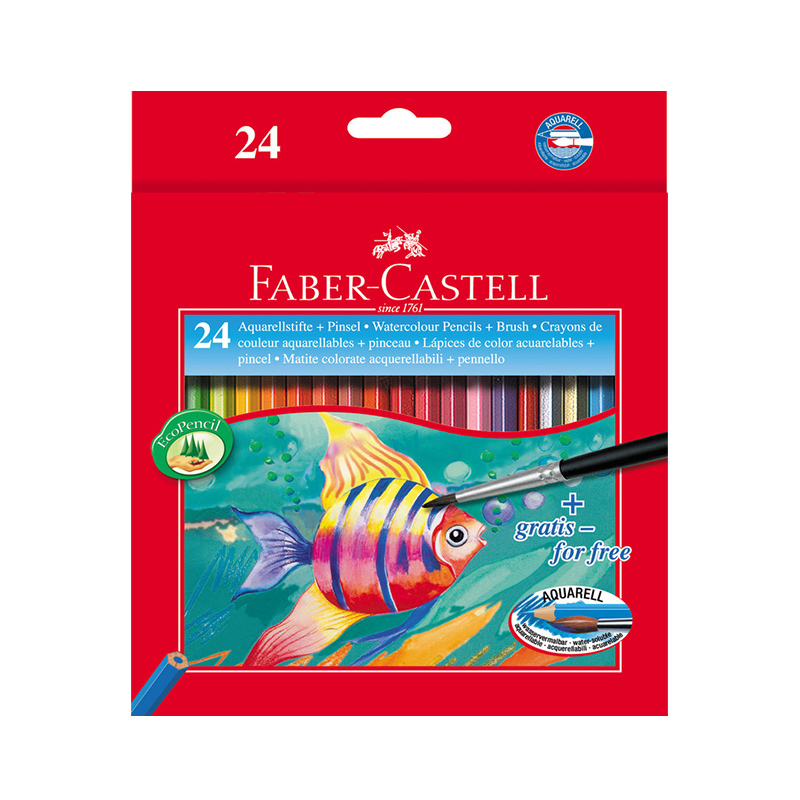 Faber Castell Watercolour Pencils (24-Pack)