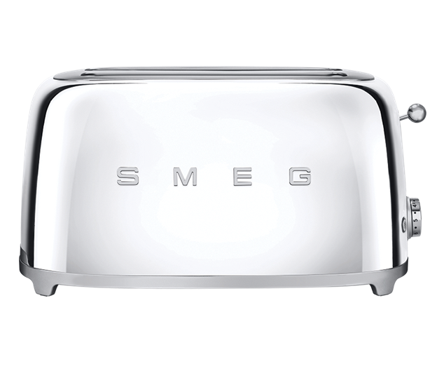 Smeg Retro 4-Slice Toaster (Stainless Steel)